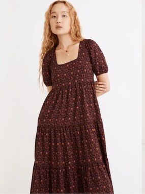 madewell plaid tie waist midi dress Madewell + Plaid Tie-Waist Midi Dress